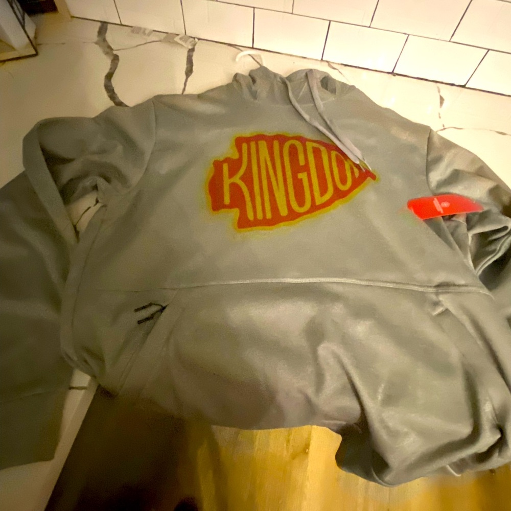 Chiefs Custom Sublimation Hoodie Size XL New With Tags.